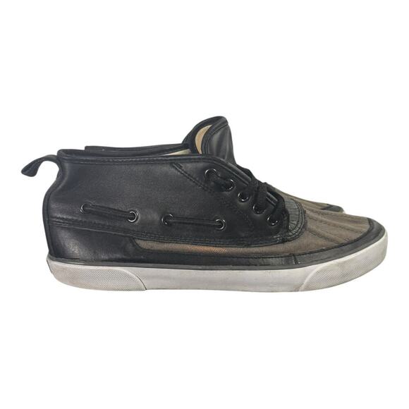 Polo by Ralph Lauren Other - Polo Ralph Lauren Mens Parkstone Mid Sneakers Black/Brown Size 11.5D Lace Up